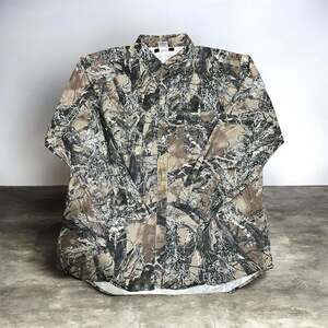True Timber Men's Long Sleeve Camouflage  Button-Front